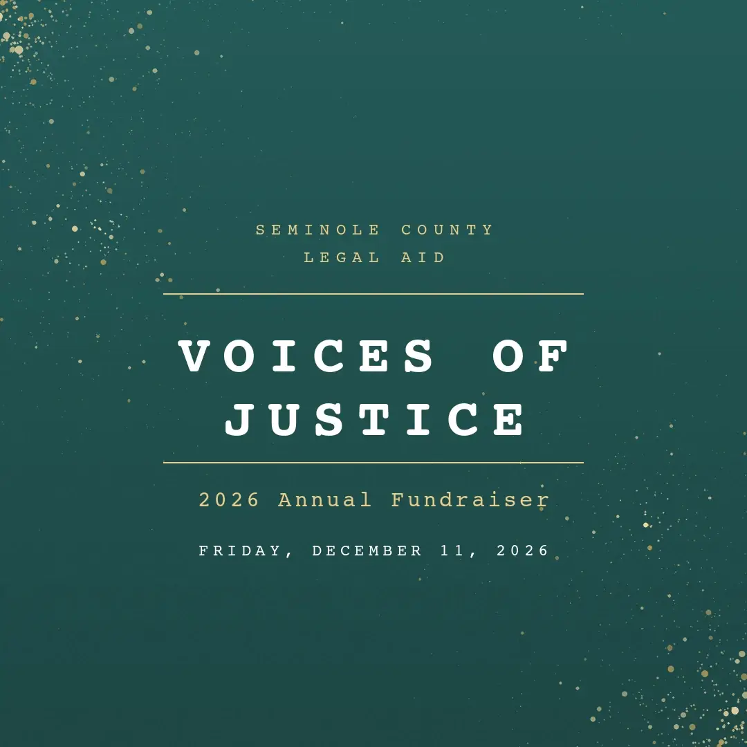 Voices of Justice: 2026 Annual Fundraiser. Friday, December 11, 2026.